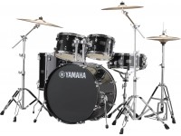 Yamaha Rydeen Standard Black Glitter 22’’ incl. Set Pratos Yamaha Rydeen Standard Black Glitter 22’’ incl. Set Pratos